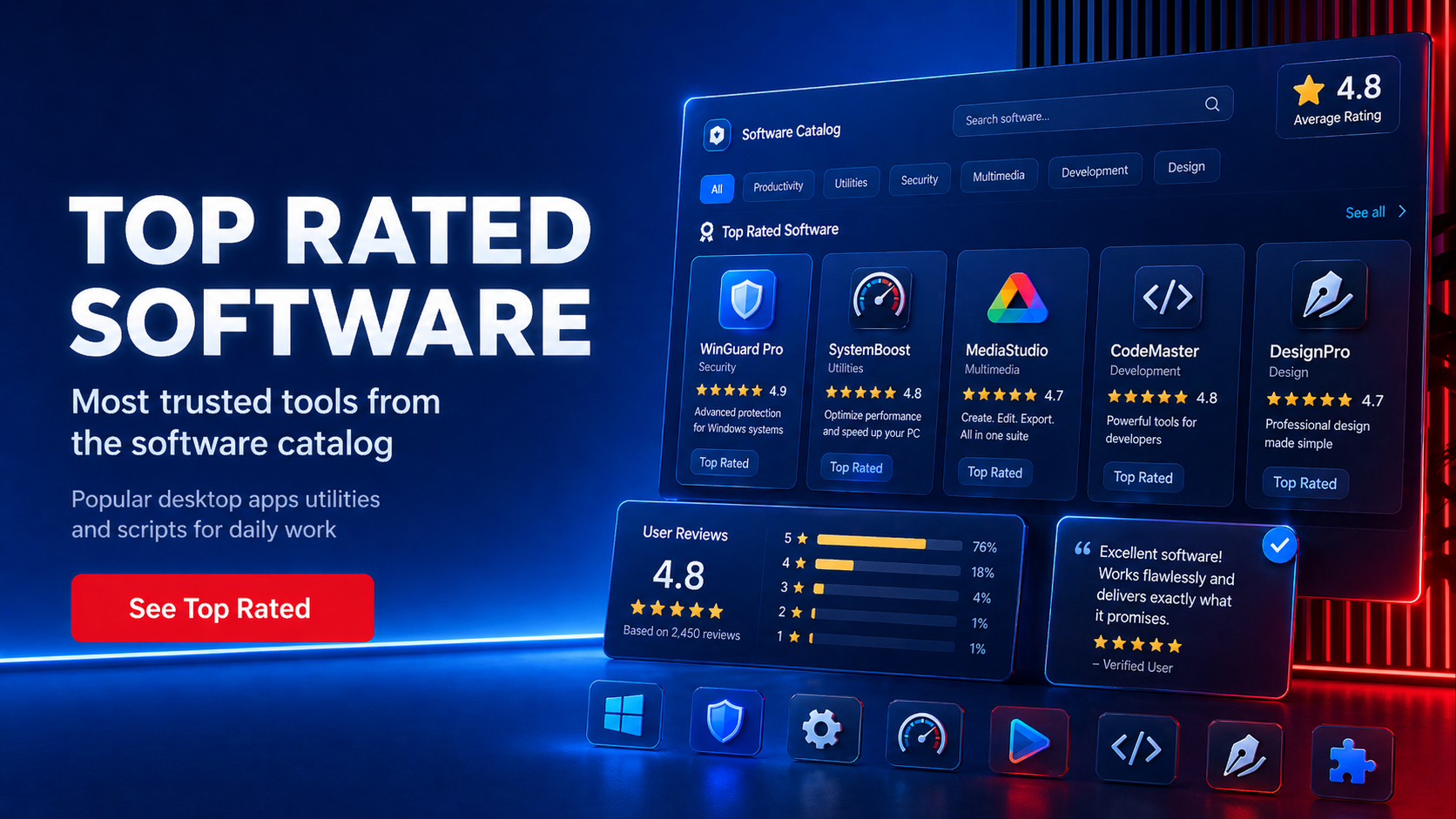 TOP RATED SOFTWARE